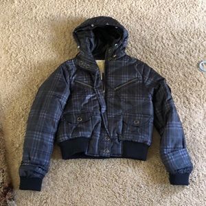 Wet seal puffer jacket
